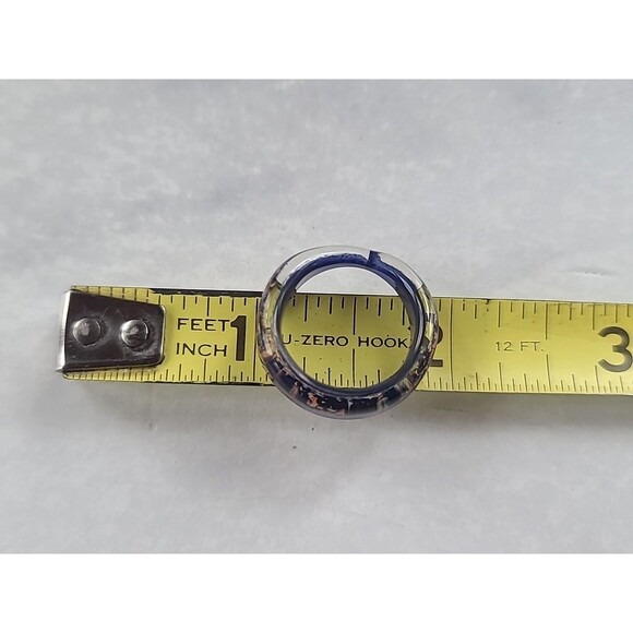 Handmade Artisan Glass Ring SIZE US 5.5 - Picture 10 of 10